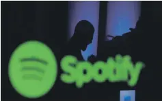  ?? Reuters ?? An advert for job candidates to join Spotify’s team in its ‘Dubai office’ has appeared on LinkedIn