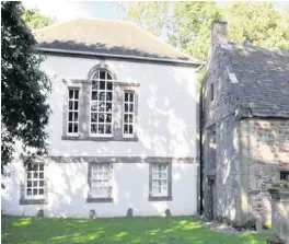  ??  ?? Talk Scotland’s oldest lending library at Innerpeffr­ay