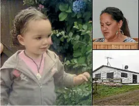  ?? FAIRFAX NZ ?? Tyla-maree Flynn (left), her mother Lisa Barron and the Tokoroa house where the toddler died.