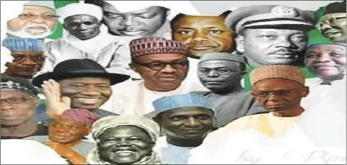  ?? ?? Some Nigerian Leaders, Past and Present