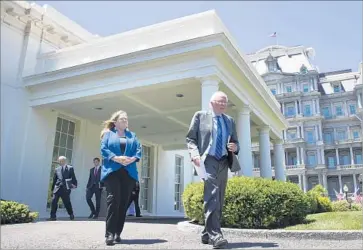  ?? Michael Reynolds European Pressphoto Agency ?? BERNIE SANDERS, shown with wife Jane, said of the presumed GOP nominee: “I am going to do everything in my power — and I will work as hard as I can — to make sure that Donald Trump does not become president.”