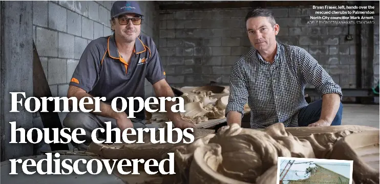 Former opera house cherubs rediscover­ed - PressReader