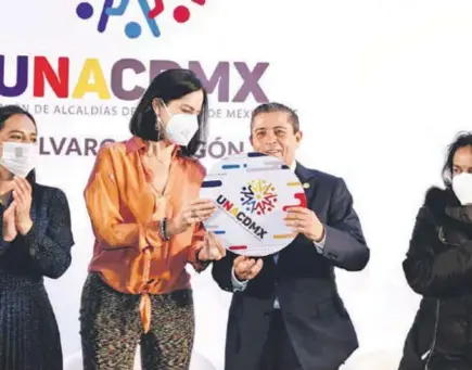  ?? CORTESÍA TWITTER @UNACDMX_OFICIAL ?? El vocero de la UNA ahora será el alcalde de Coyoacán
