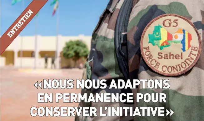  ??  ?? Photo ci-dessus :La force du G5 Sahel poursuit sa montée en puissance. (© EUTM Mali)