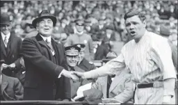  ?? ?? Beloved: Americans were big fans of both Babe Ruth and Warren Harding.