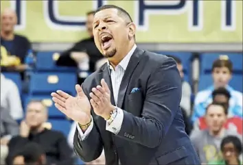  ?? Matt Freed/Post-Gazette ?? Jared Wilson-Frame on Jeff Capel — “No matter where you are ... all eyes are going to be on him when he starts speaking.”