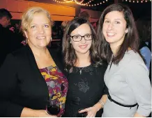  ??  ?? From left, co-chairs of the 2018 Generosity of Spirit Awards are Michele Chiasson-Suart, Amy Hurst and Jackie Lewis.