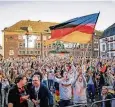  ??  ?? Bereits 2016 gab es ein Public Viewing auf dem Marktplatz.