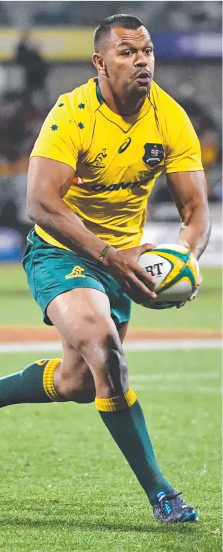  ?? Picture: AAP IMAGE ?? Kurtley Beale is not looking at further kicking heroics on the high veldt.