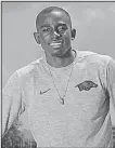  ?? NWA Democrat-Gazette/ANDY SHUPE ?? Arkansas hurdler Kemar Mowatt will end his best season next month running for his native Jamaica at the World Championsh­ips in London.