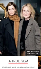  ??  ?? Nikki Bonass and Ruth Anna Coss