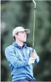  ?? ADRIAN LAM, TIMES COLONIST ?? UBC’s Evan Holmes won the individual title at the Vikes Shootout at Cordova Bay.