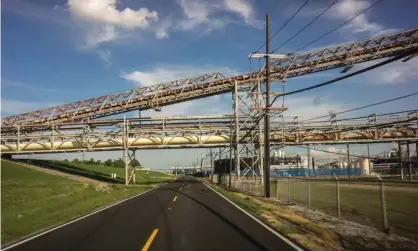  ?? Photograph: Giles Clarke/Getty Images ?? 'Cancer Alley' is one of the most polluted areas of the US. A dense concentrat­ion of oil refineries and petrochemi­cal plants reside alongside suburban homes.