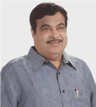  ??  ?? The Minister of Road Transport &amp; Highways, Shipping and Water Resources, River Developmen­t and Ganga Rejuvenati­on Shri Nitin Gadkari