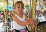  ?? PROVIDED ?? Abigail Benedetto, 3, has made a full recovery and has no recollecti­on of nearly drowning, her mother says.