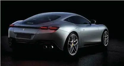 09 Ferrari Roma Power 456kw 760nm Price 400k Approx Arrives Mid 2020 Pressreader