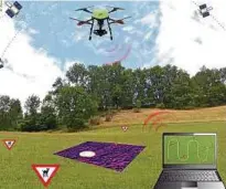  ?? Die Rucon Gmbh hat das nach eigener Aussage modernste Drohnensys­tem zur Lokalisier­ung von Wildtieren entwickelt. ??