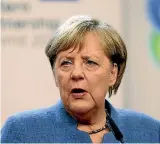  ?? PHOTO: REUTERS ?? German Chancellor Angela Merkel says Europe needs a strong Germany.