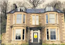  ??  ?? Care home Plans have been lodged for permission to build the three-storey 70-bed residentia­l care home at 103-105 Henderson Street. Pictured is 103 Henderson Street.