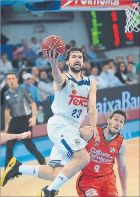  ?? FOTO: EFE ?? Sergi Llull, elegido MVP de la Copa pior sus grandes actuacione­s en los tres partidos