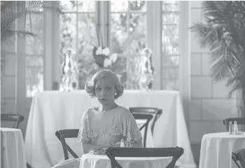 ?? NETFLIX ?? Actor Ruth Negga as Clare Kendry in “Passing,” director Rebecca Hall’s film adaptation of Nella Larsen’s 1929 novel.