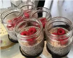  ?? Photo for The Washington Post by Sylvie Bigar ?? ■ Chia parfaits are popular at Carissa’s the Bakery in East Hampton, N.Y.