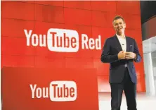  ?? Danny Moloshok / Associated Press 2015 ?? Robert Kyncl promises YouTube will be competitiv­e.