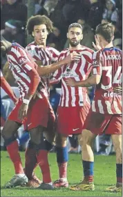  ?? Foto: EFE ?? Los jugadores, otra de las patas del atlei