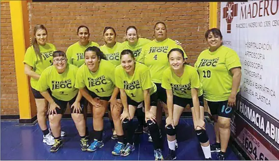  ??  ?? Casas JeoC se llevó la categoría femenil