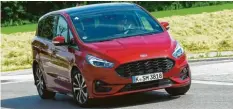  ?? Foto: Ford ?? Flotte Familienku­tsche: der Ford S‰Max