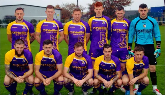  ?? Photos: Anto O’Brien ?? Wexford Football League who eked out a 1-0 win over the Leinster Senior League on Saturday.