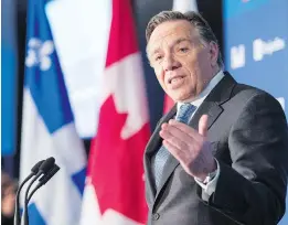  ?? RYAN REMIORZ/THE CANADIAN PRESS FILES ?? As the CAQ appears to be within striking distance of forming the next provincial government, party leader François Legault says he prefers to be called a nationalis­t.