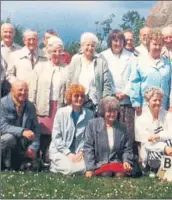  ?? PHOTOGRAPH­S: NORTH LANARKSHIR­E COUNCIL; GRAHAM HAMILTON ?? Clockwise from above: Susan Swarbrick holds the Bothwellha­ugh sign at a reunion in the 1980s; George McPhee and Alistair Griffiths outside the sole remaining building, now part of Strathclyd­e Country Park; the fruit and veg delivery; the Hamilton...