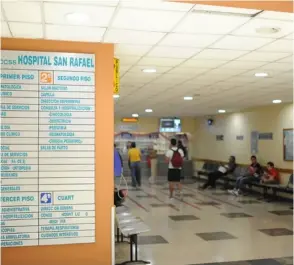  ?? JORGE NAVARRO ?? Al inicio de la pandemia en Costa Rica, el Hospital San Rafael, de Alajuela, fue de los más impactados.