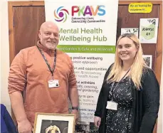  ?? ?? Wellbeing David Harris and Laura Harris from Wisecraft