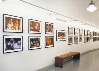  ?? Cory Weaver ?? An exhibition of 135 photos from nearly 100 years of the S.F. Opera is on permanent display.