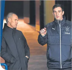  ??  ?? Kenny Miller and Lee Wallace were suspended by Rangers following an alleged bust-up after the Scottish Cup semi-final