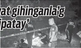  ?? / 91.5 BRIGADA NEWS FM-DAVAO FACEBOOK ?? NAGBUY-OD: Wa nay kinabuhi ang 14 anyos nga biktima sa dihang napalgan sa kalibunan.