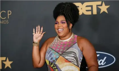  ??  ?? Lizzo has accused the social media app TikTok of deleting her videos that show her in a bathing suit. Photograph: Danny Moloshok/Reuters