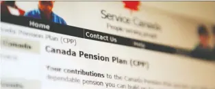  ?? THE CANADIAN PRESS FILE ?? The increase to Canada Pension Plan contributi­ons taking effect at the start of the new year is “deeply unfair,” says Dan Kelly, president of the Canadian Federation of Independen­t Business.