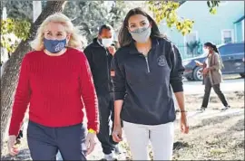  ?? Elizabeth Conley Houston Chronicle ?? REP. ALEXANDRIA Ocasio-Cortez (D-N.Y.), right, with Rep. Sylvia Garcia (D-Texas), said she helped raise more than $3 million for winter storm relief.