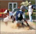  ?? THE MORNING JOURNAL FILE ?? Michael Clark leads the Titans with 18 stolen bases.