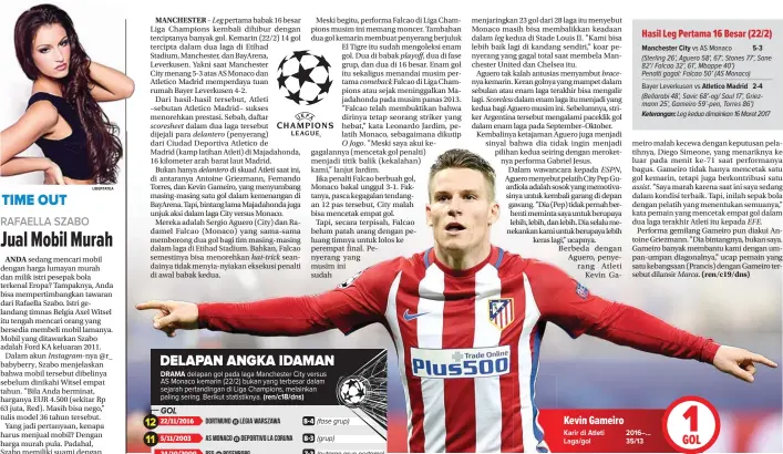  ?? LIBERTATEA ?? Instagrams­coresheet Leg delantero delantero hat-trick comeback O Jogo. playoff, nya leg Scoreless braceESPN, assist. Marca. EFE.