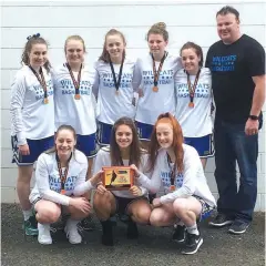  ??  ?? Yarragon Wildcats defeated Pivot City to take out the Victorian club championsh­ip. Pictured back row from left Stephanie Bryce, Caitlin Farr, Makaela Zeldenryk, Ellie Coutts, Kiana Conroy, coach Danny Murnane, front Jasmine Short, Tiani Fallon and...