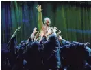  ?? ARIZONA BROADWAY THEATARE ?? Brett Travis in the title role of "Jesus Christ Superstar" at Arizona Broadway Theatre.