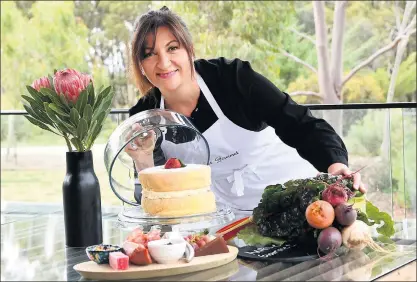  ??  ?? OPPORTUNIT­Y: Sharnee Lockhart from Arapiles Gourmet is excited to be involved in the 150km Feast organised by Horsham Agricultur­al Society. Picture: PAUL CARRACHER
