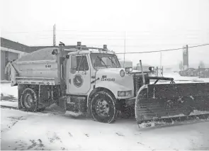  ?? FILE ?? Ohio Department of Transporta­tion plows clear snow.