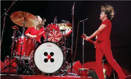  ?? ?? Meg and Jack White performing in New York City, July 2007. Photograph: Stephen Lovekin/WireImage