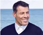  ??  ?? Tony Robbins.