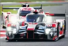  ??  ?? ANTECEDENT­E. Audi se quedó sin victoria en el WEC en 2016.